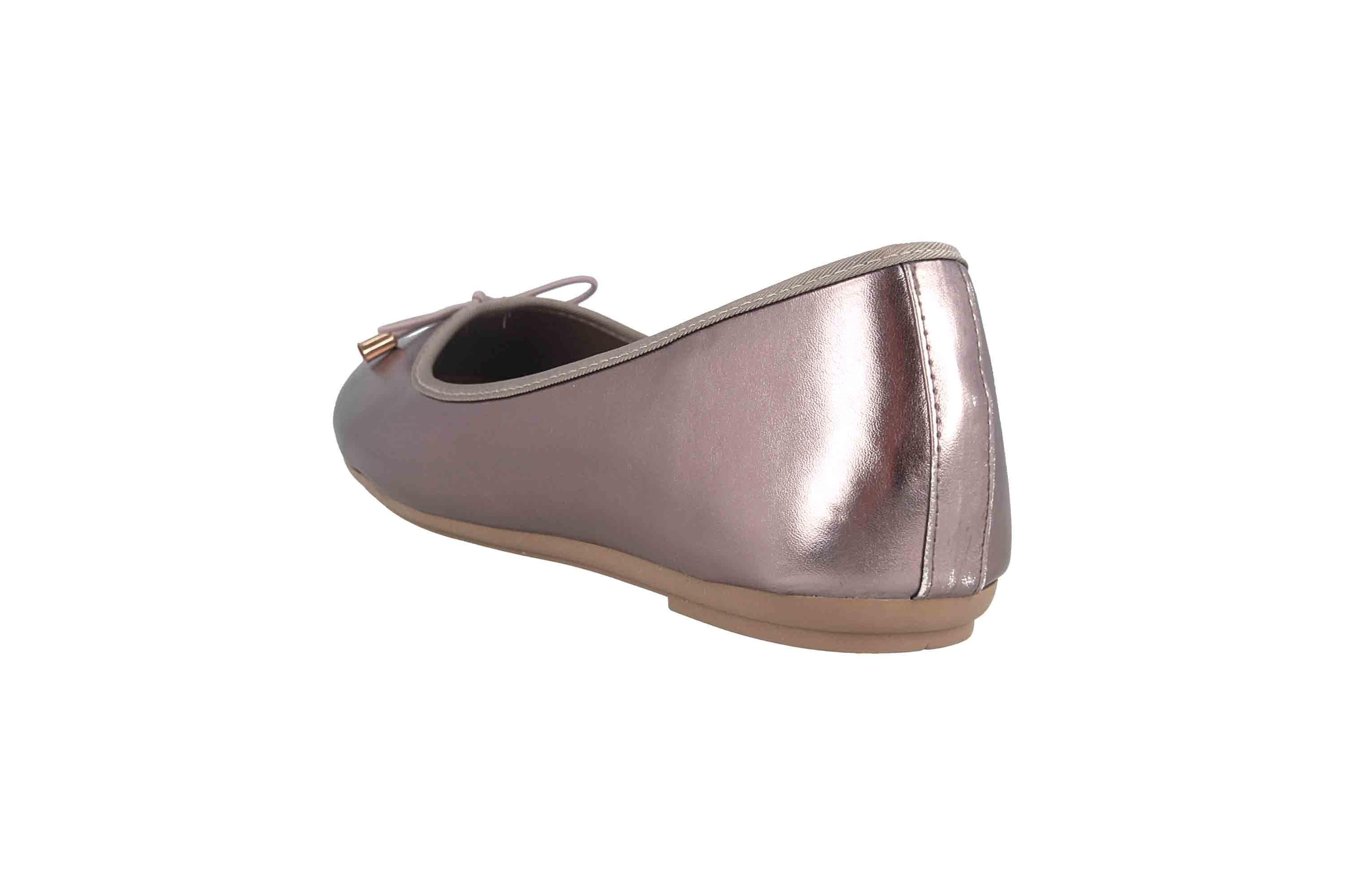 Fitters Footwear 2.514361 Pewter Ballerina