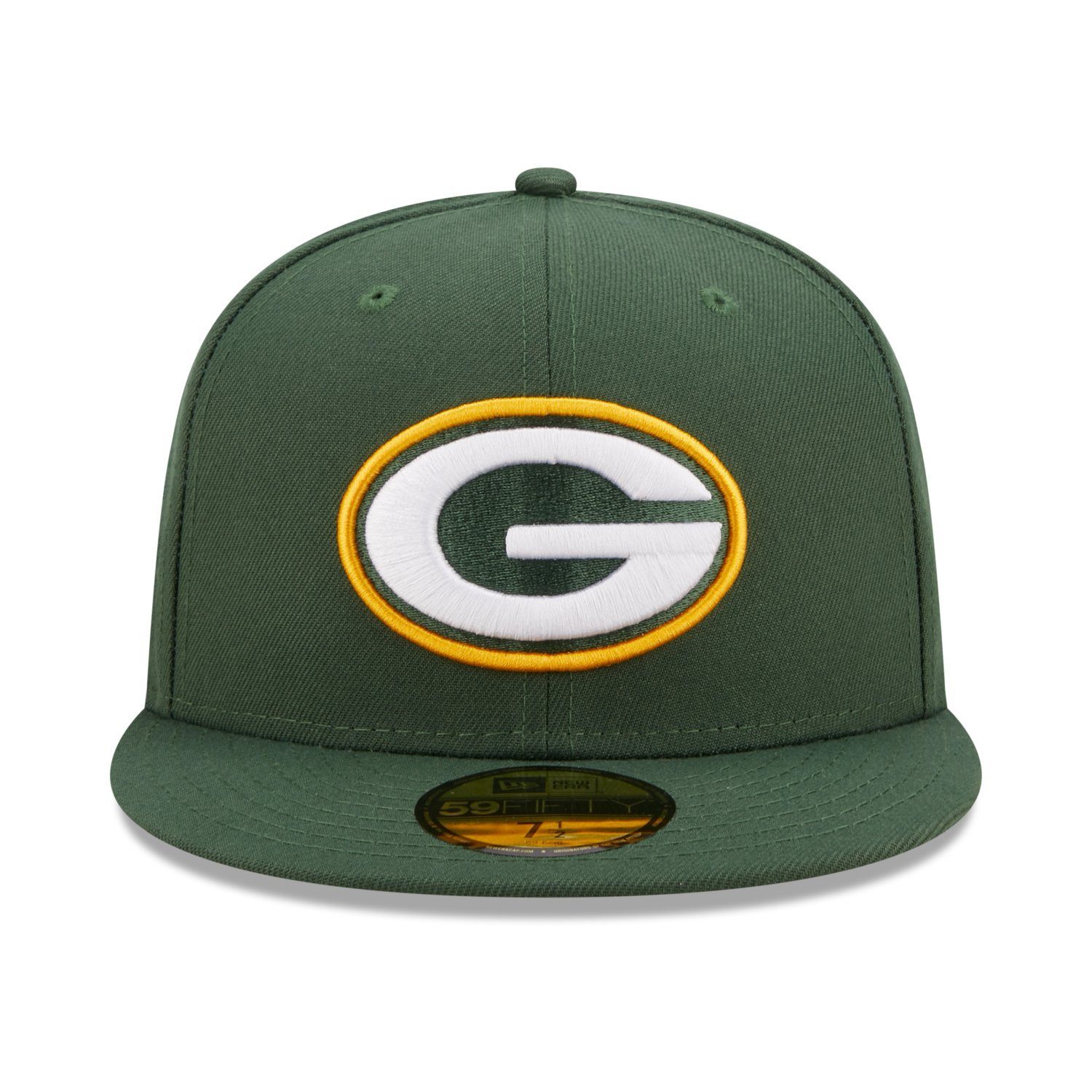 Era Packers 59Fifty Bay SIDE PATCH Cap Fitted Green New
