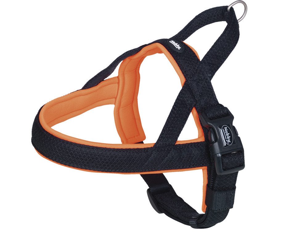 Nobby Maulkorb Nobby Norweger-Hundegeschirr Mesh Preno neonorange, Nylon