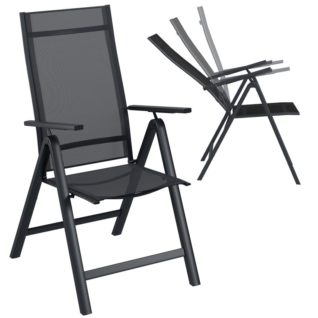 STEELSØN Gartenstuhl Alaris (1 Stuhl, 1 St), 6-fach verstellbare Lehne, Alu günstig online kaufen