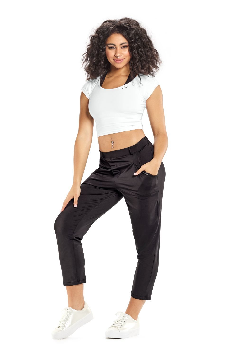 Winshape Crop-Top AET137LS Functional Light and Soft Cropped