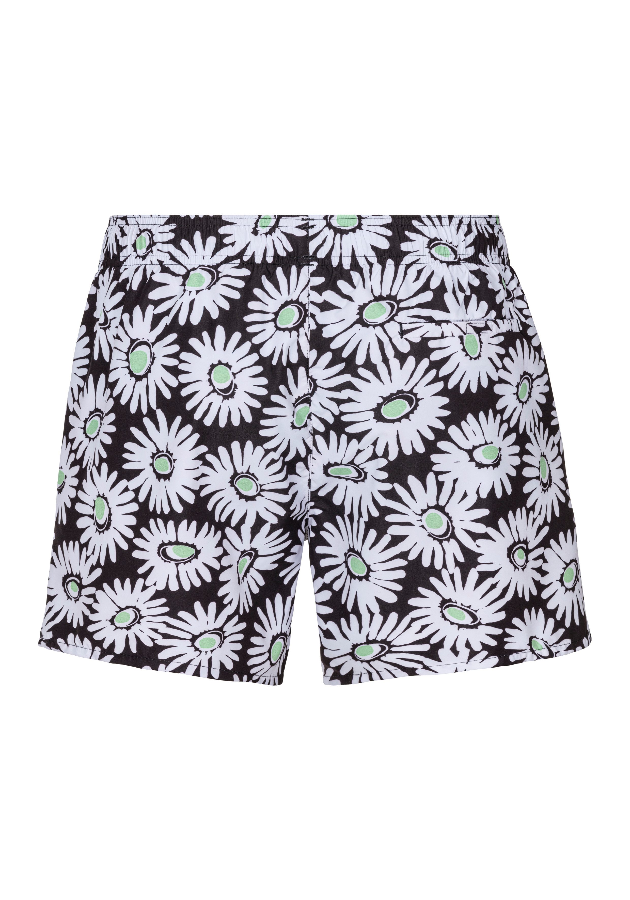 HUGO Badehose mit Allover-Print günstig online kaufen