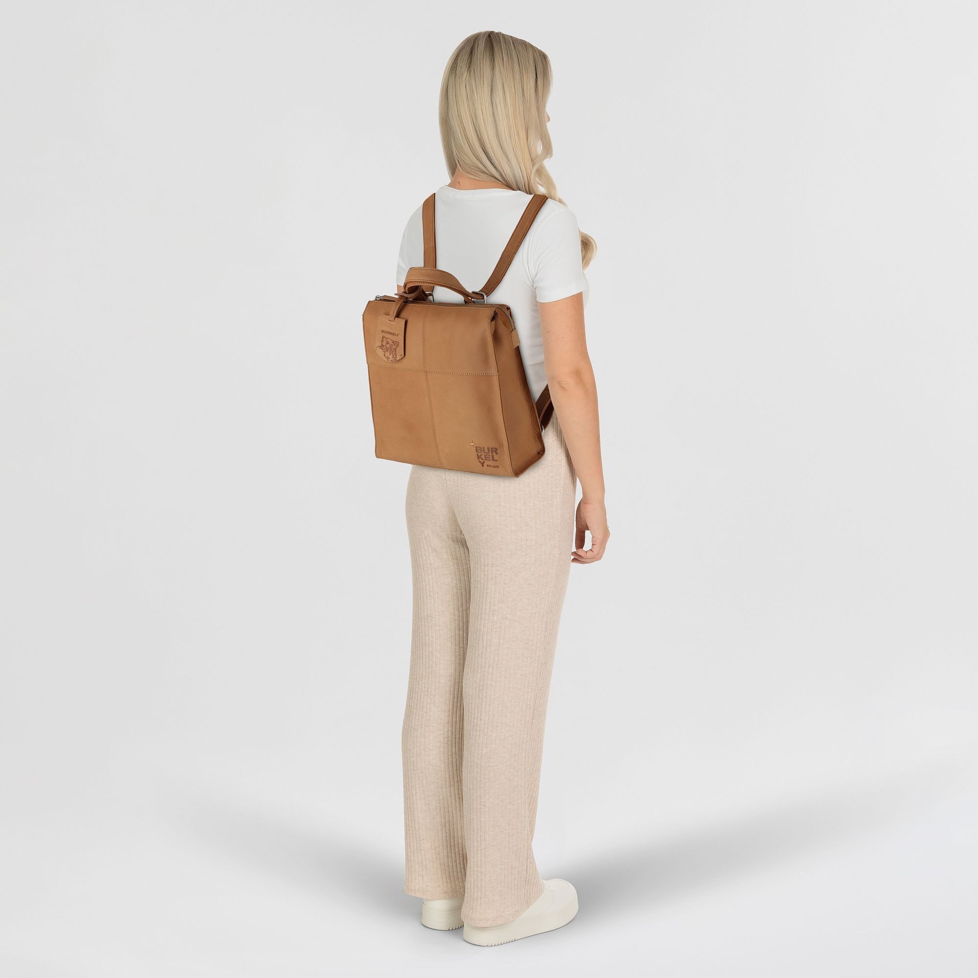 Burkely Cityrucksack Rogue Robyn, Leder