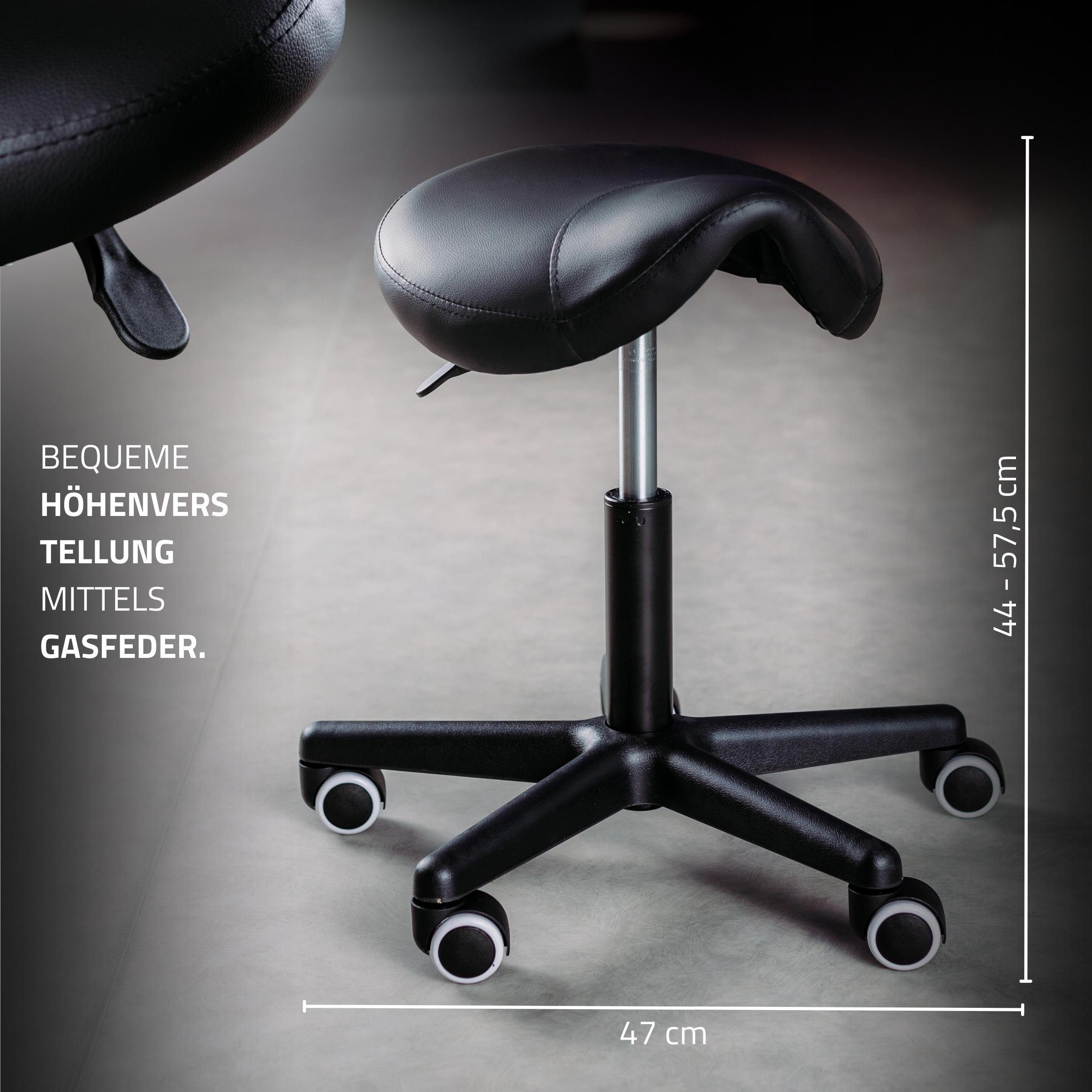 Habys Massageliege Rollhocker Lumo Arbeitshocker Drehhocker Kosmetikhocker