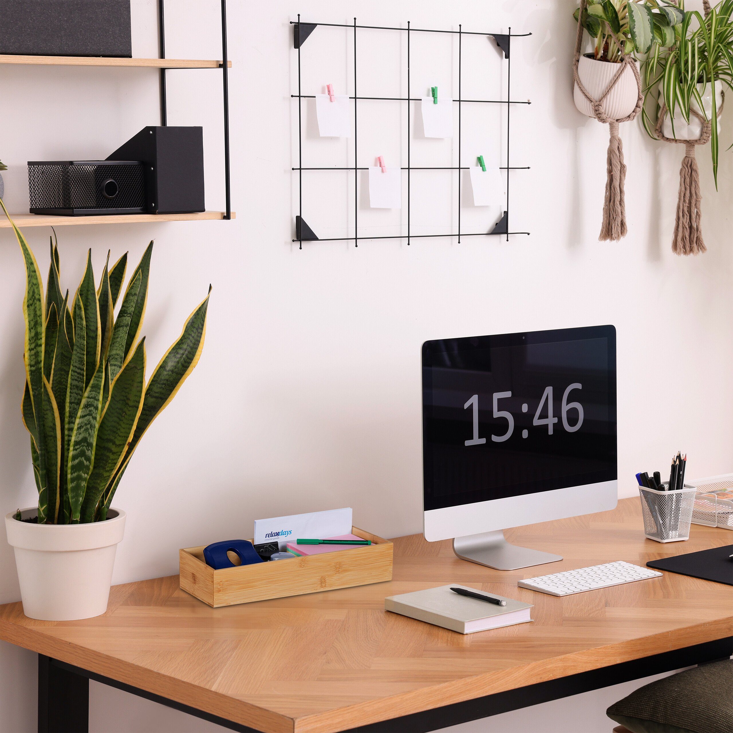 relaxdays Aufbewahrungsbox Bambus günstig online kaufen
