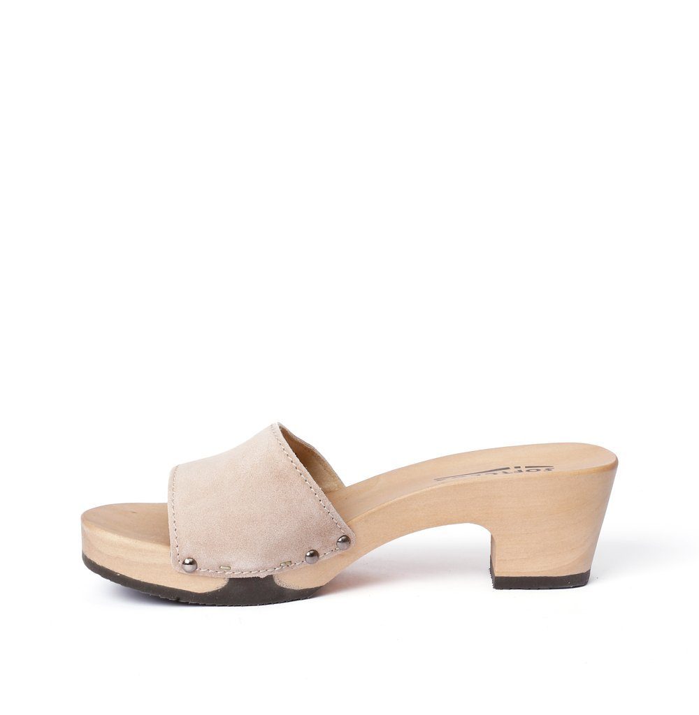 Softclox KELLY Kaschmir taupe (hazelnut) Pantolette günstig online kaufen