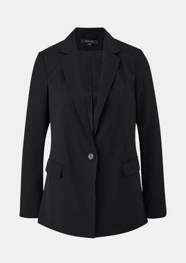 Comma Blusenblazer Blazer aus Viskosestretch Teilungsnähte