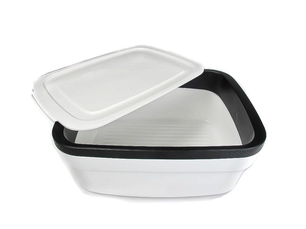 TUPPERWARE Brotkasten BrotMax 2 weiß schwarz
