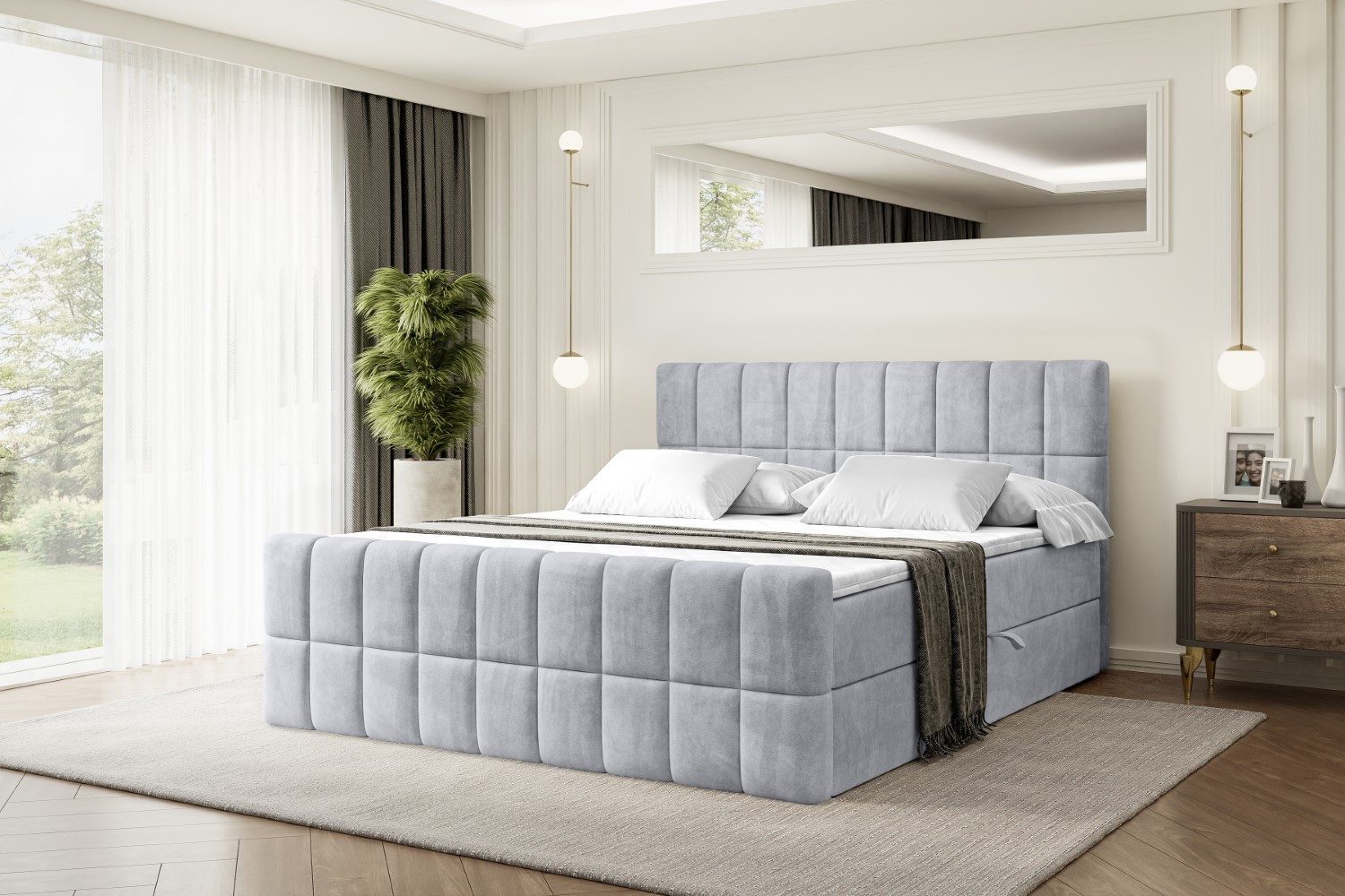 ALTDECOR Boxbett MIAMI-Z (Multipocket-Matratze H4, H3 günstig online kaufen