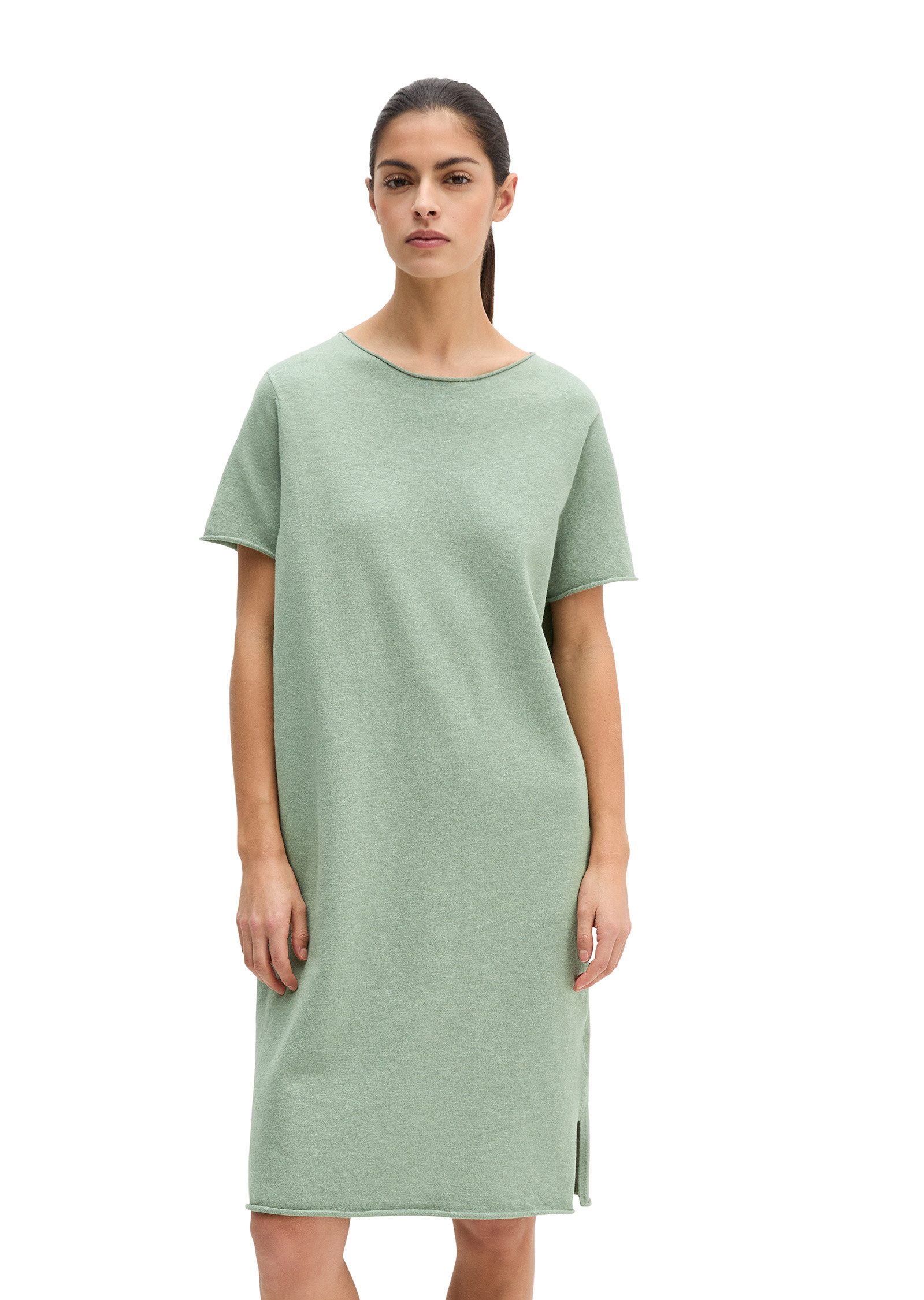 Marc O'Polo Strickkleid aus Organic Cotton-Leinen-Mix