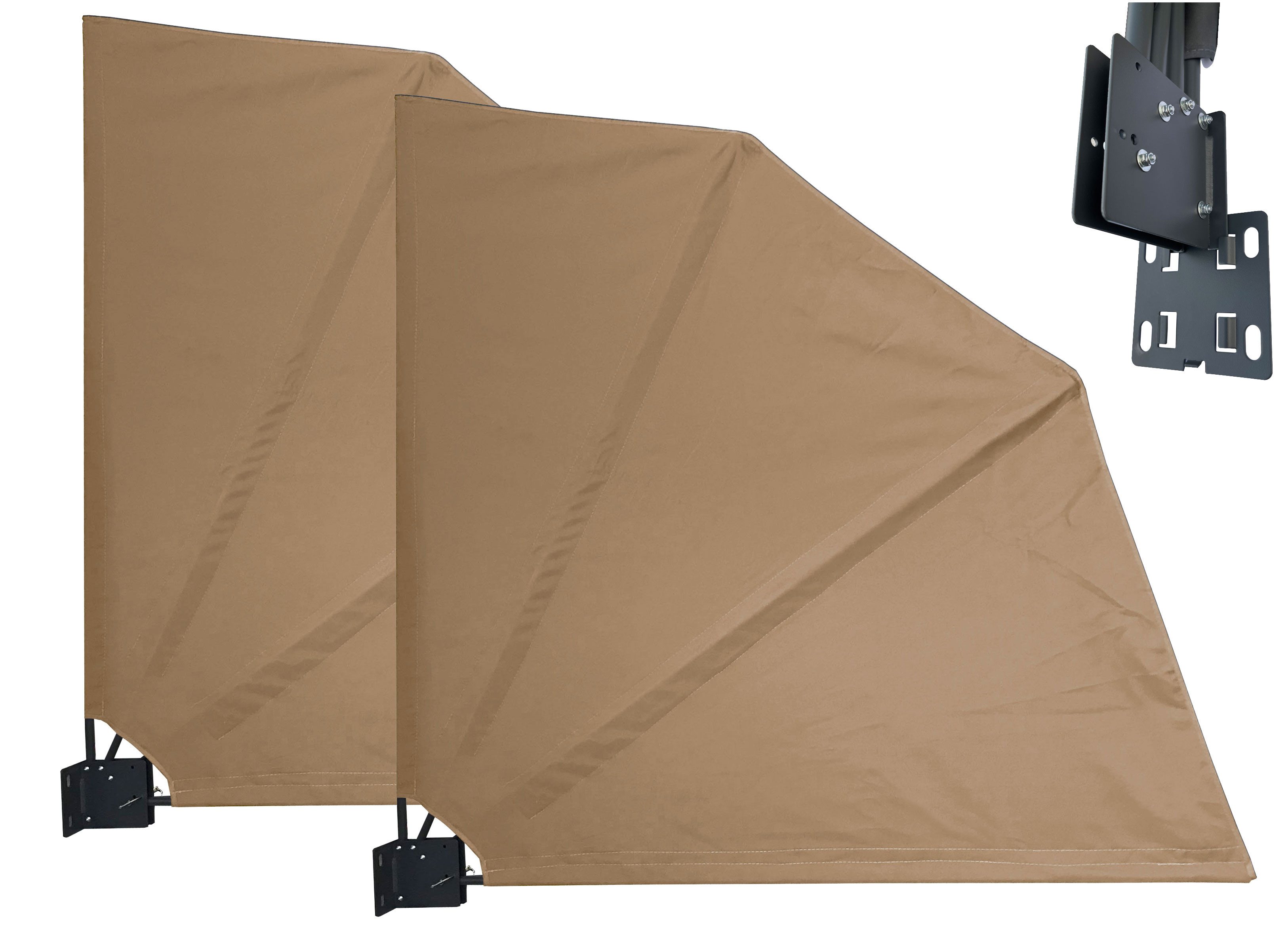 Quick Star Sichtschutzfächer 2 Stück Premium günstig online kaufen