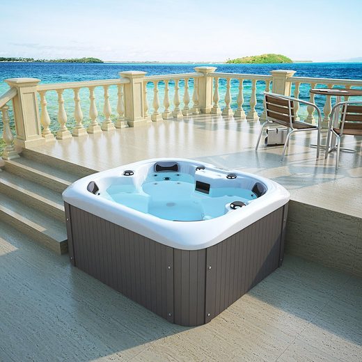 HOME DELUXE Whirlpool »Outdoor Whirlpool Sea Star«, (1-tlg), Maße 180 x