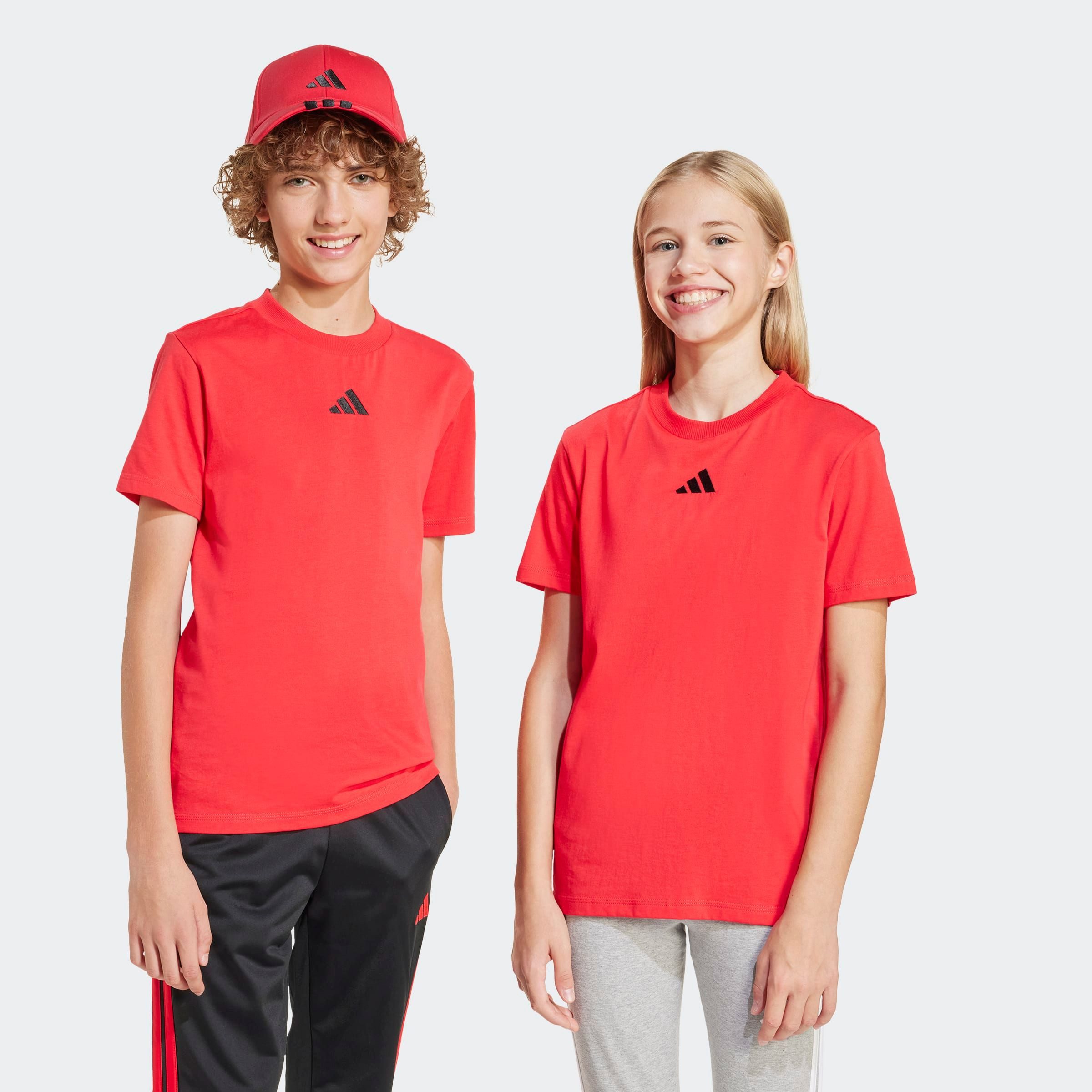 adidas Sportswear T-Shirt J SL TEE 160 für Kinder, mit Rundhalsausschnitt, ohne Verschluss