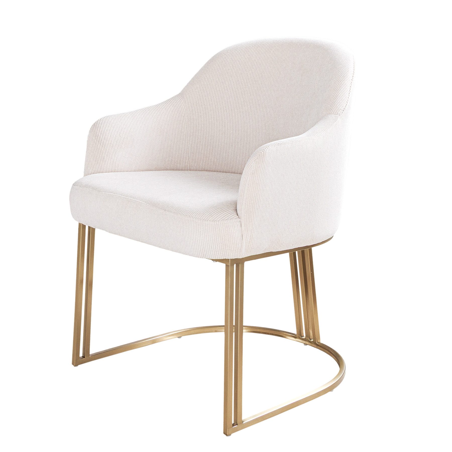 riess-ambiente Armlehnstuhl EXTRAVAGANCIA beige / champagner günstig online kaufen
