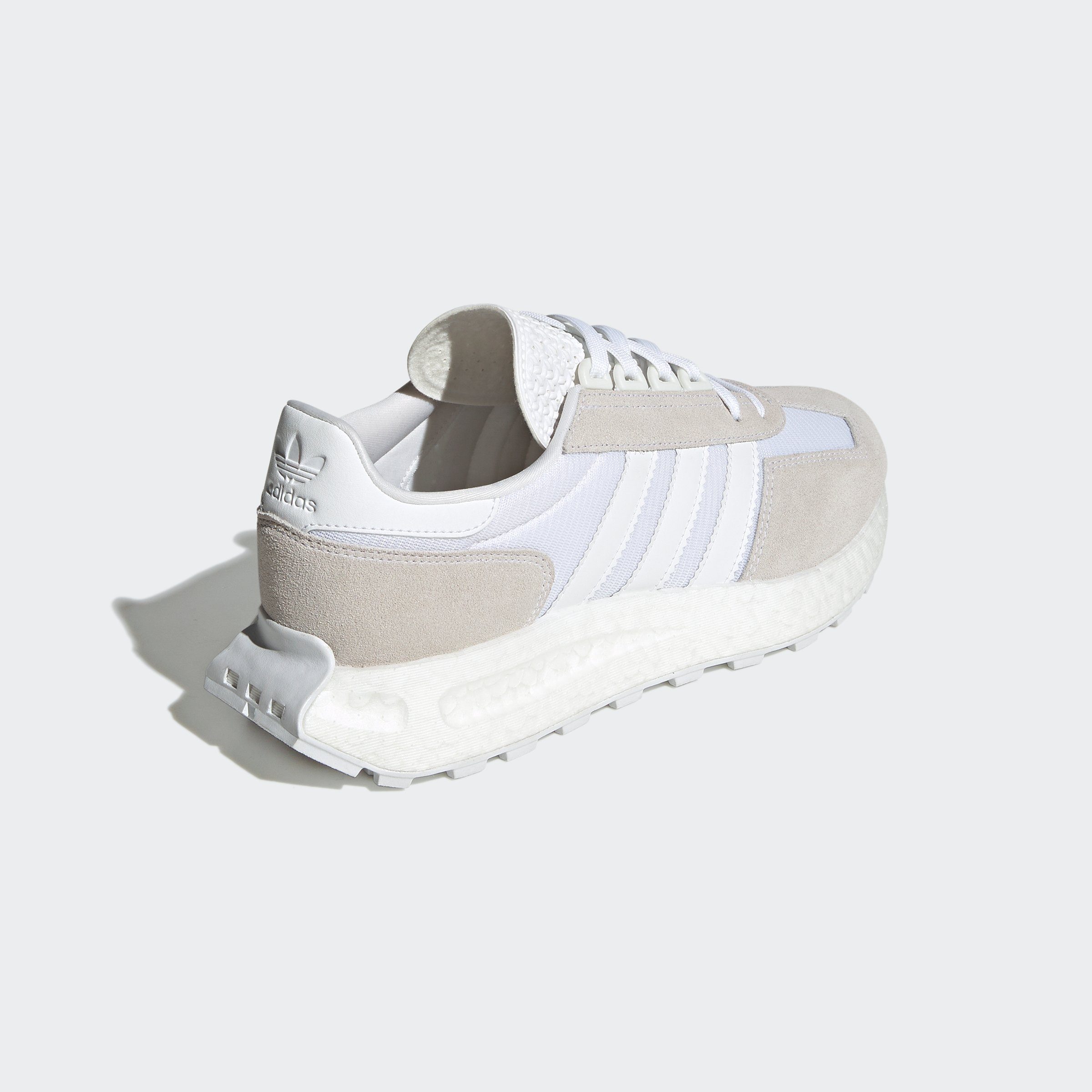 / adidas White Cloud Crystal White RETROPY / Originals E5 Core White Sneaker