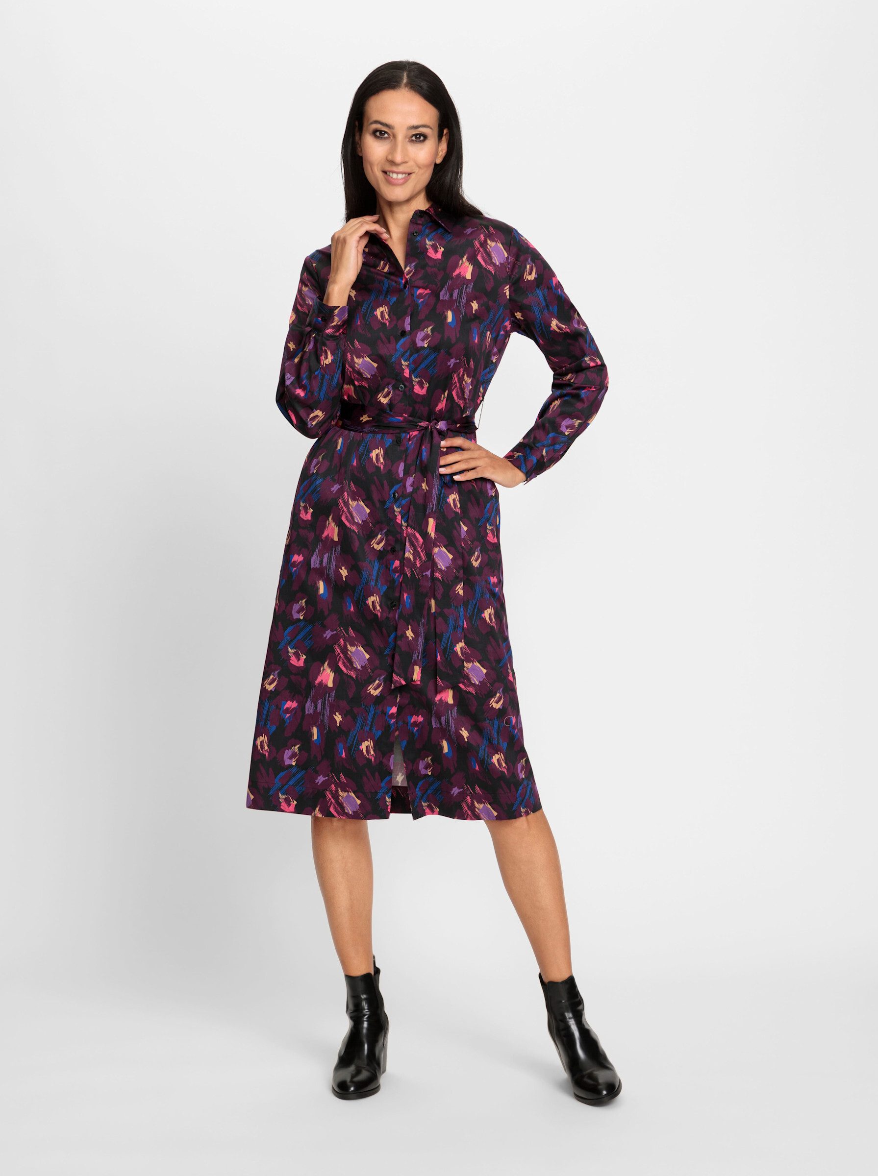 Etuikleid Hemdblusenkleid