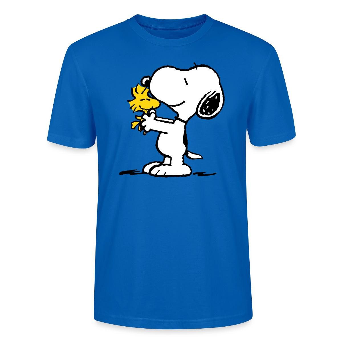 Spreadshirt T-Shirt Peanuts Snoopy Und Woodstock Unisex Bio T-Shirt (1-tlg)
