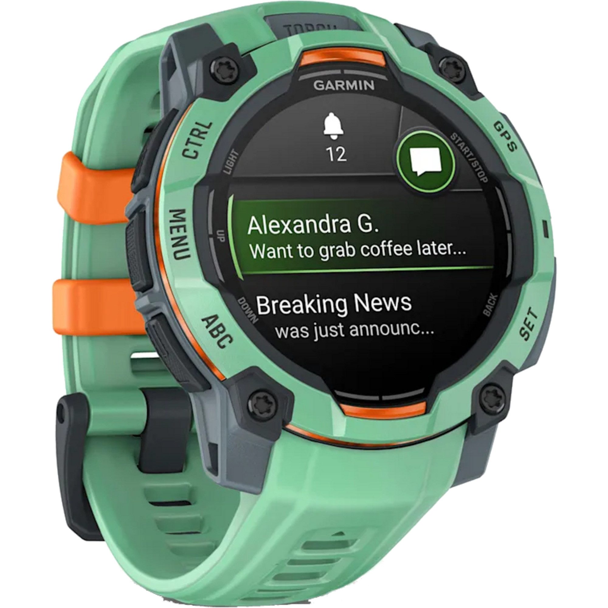 Garmin Garmin Instinct 3 - 45 mm, AMOLED, Smartwatch, Smartwatch