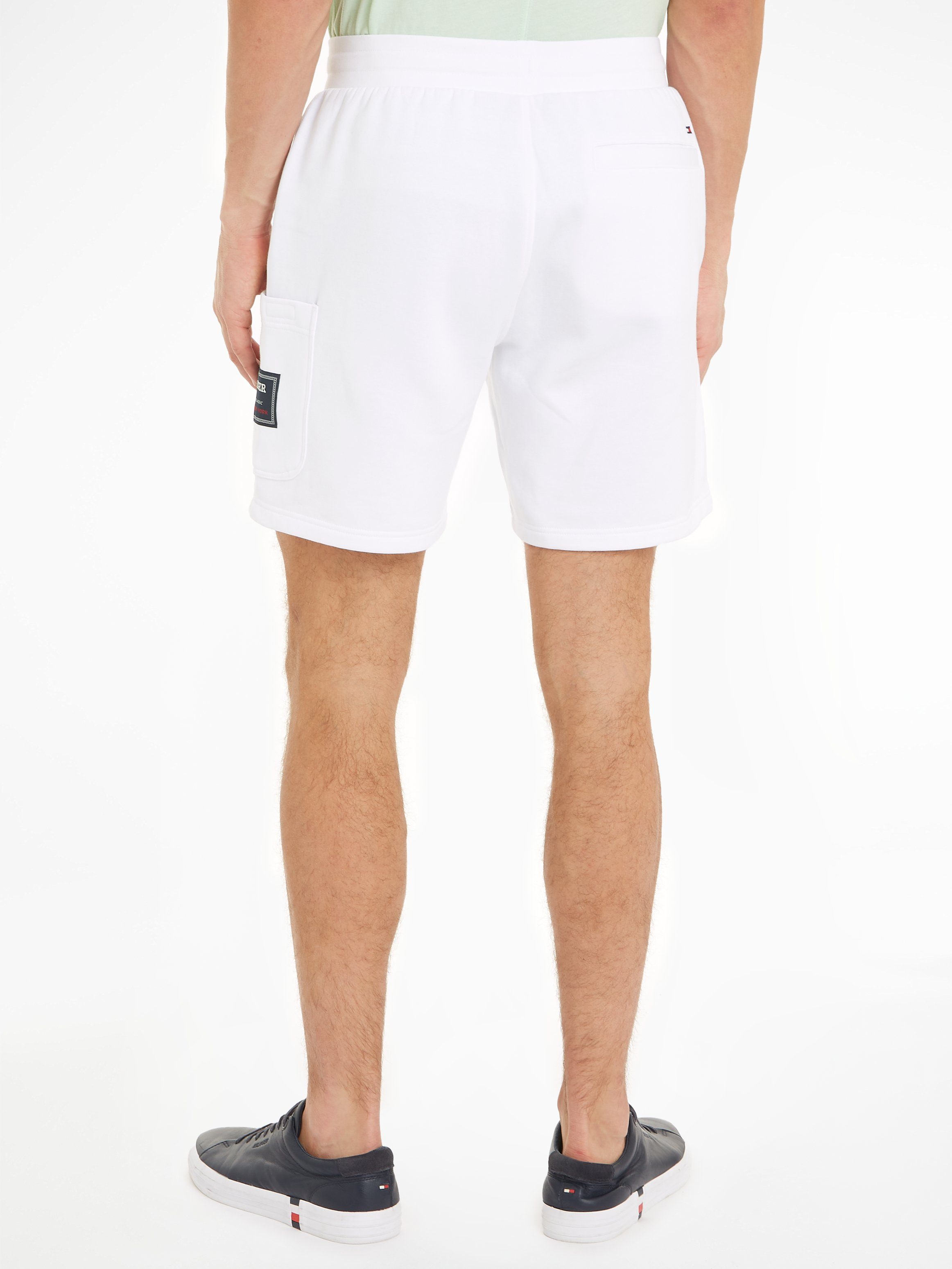 Tommy Hilfiger Sweatshorts FLAG LOGO BADGE günstig online kaufen