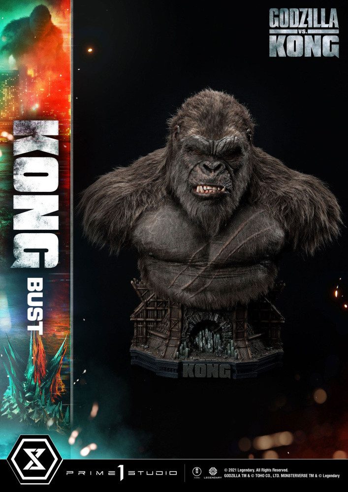 Actionfigur Godzilla vs Kong Büste Kong 67 cm