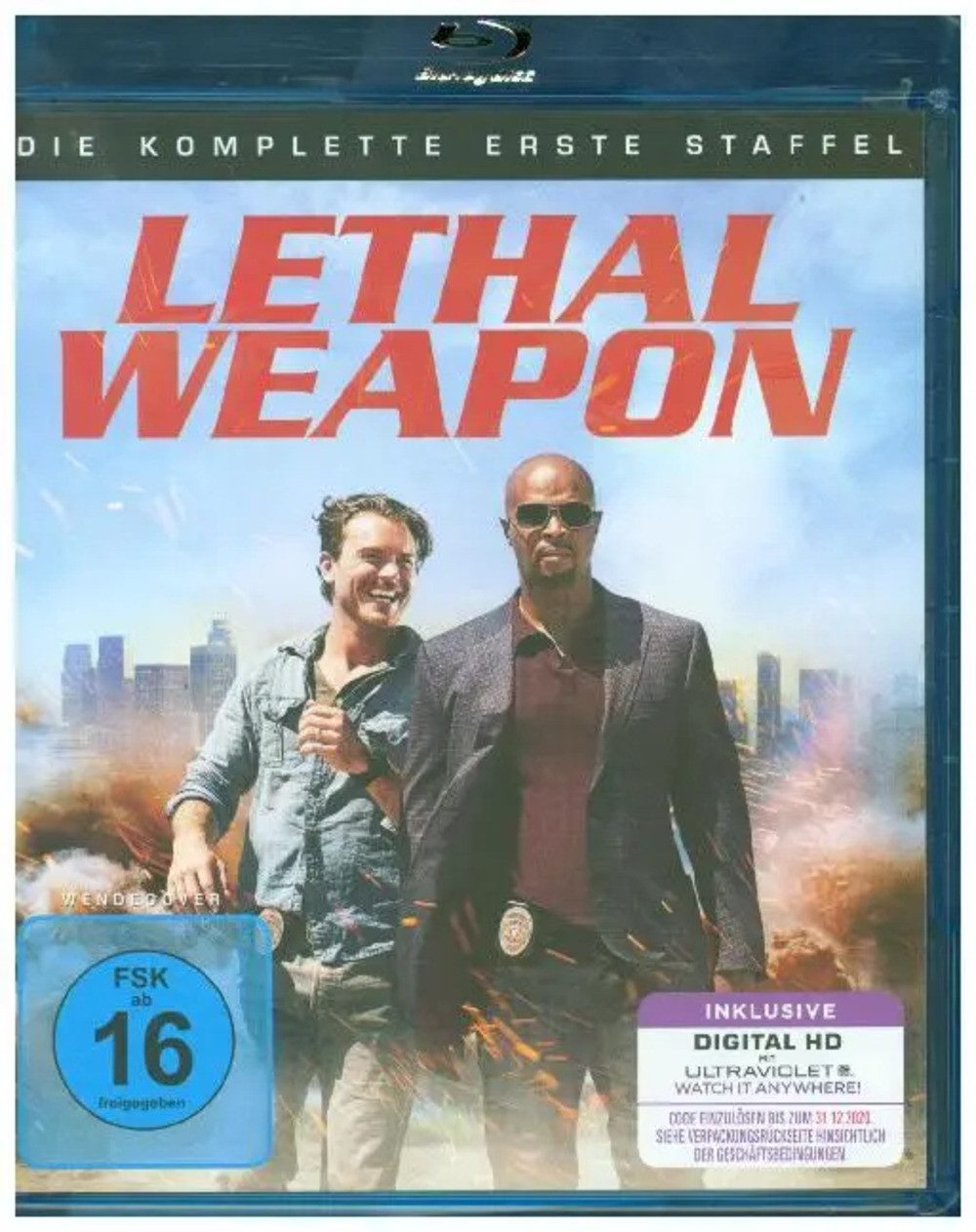 Blu-ray Lethal Weapon. Staffel.1, 3 Blu-rays