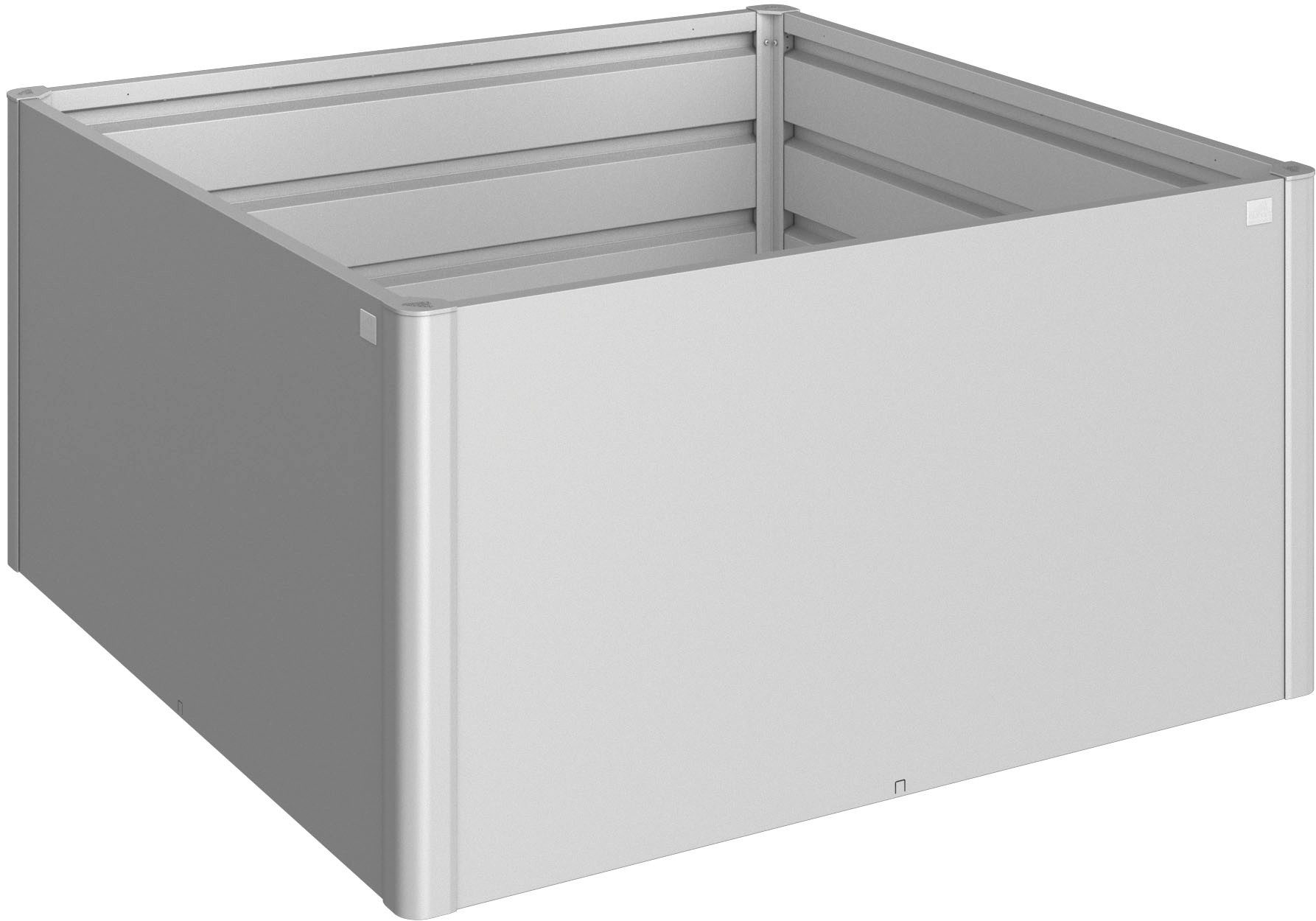 Biohort Hochbeet 1,5x1,5, verschiedene Farben, 152x152x77 cm, extrem langlebig, aus Metall