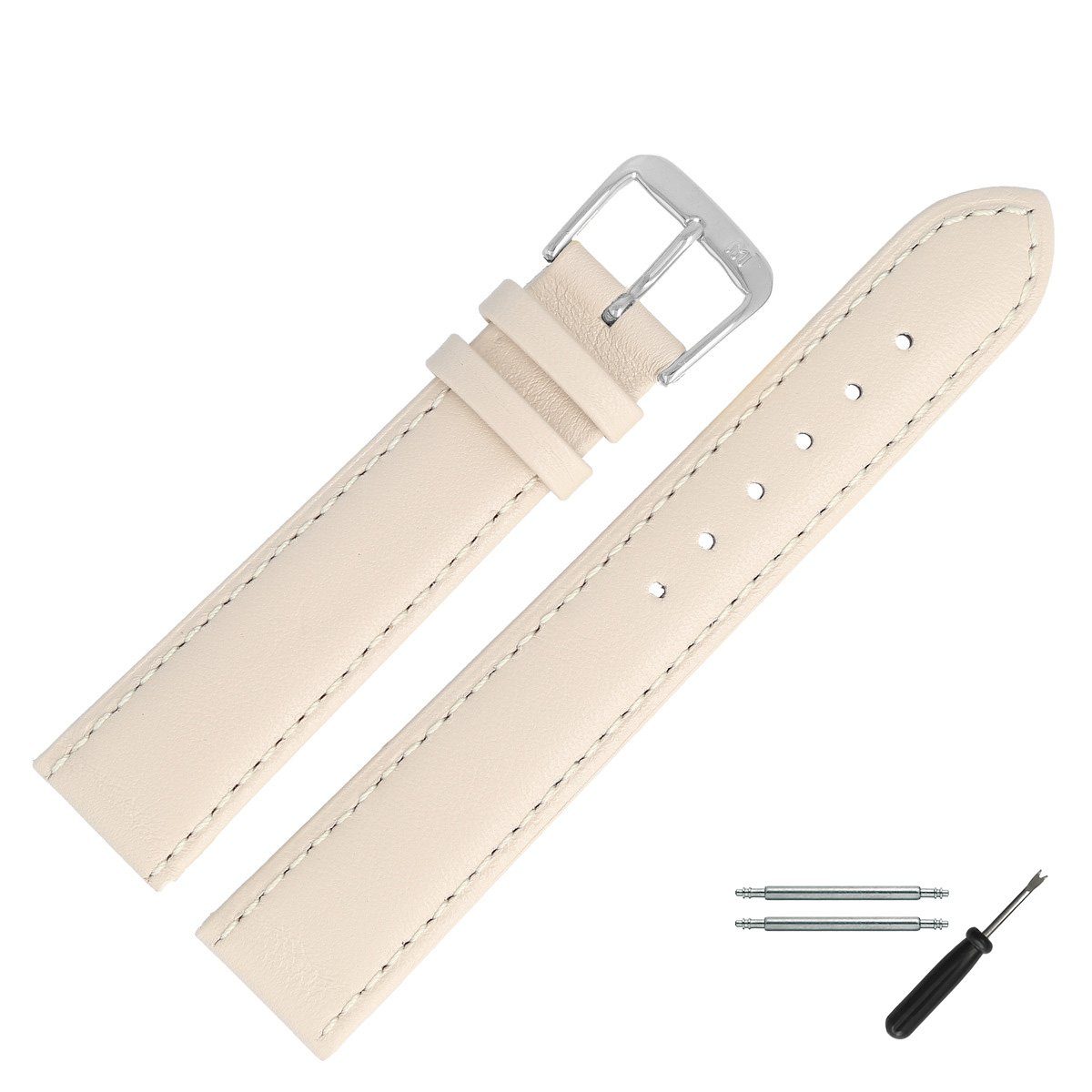 MARBURGER Uhrenarmband 20mm Leder