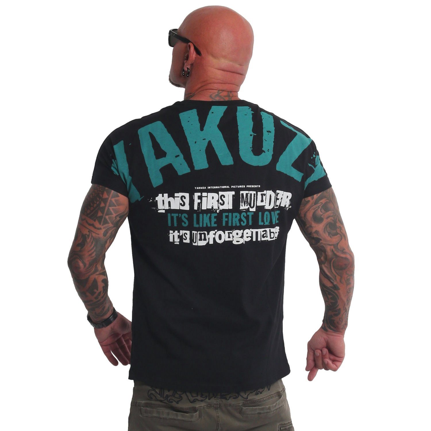 YAKUZA T-Shirt First Love schwarz