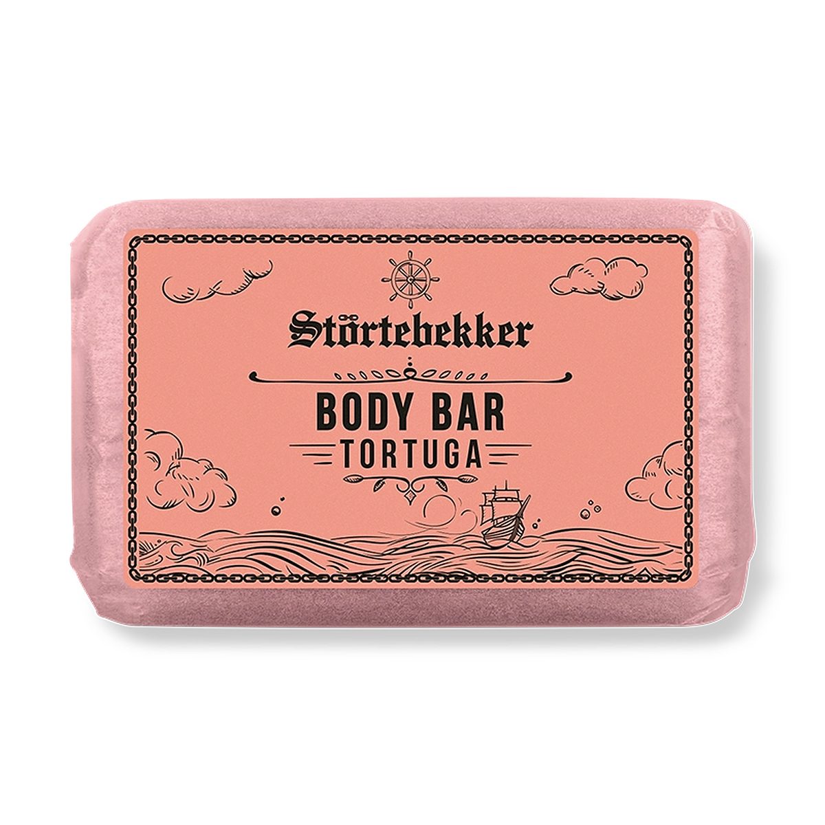 Störtebekker Feste Duschseife Body Bar Tortuga - mit Sheabutter - Duschseife statt Duschgel