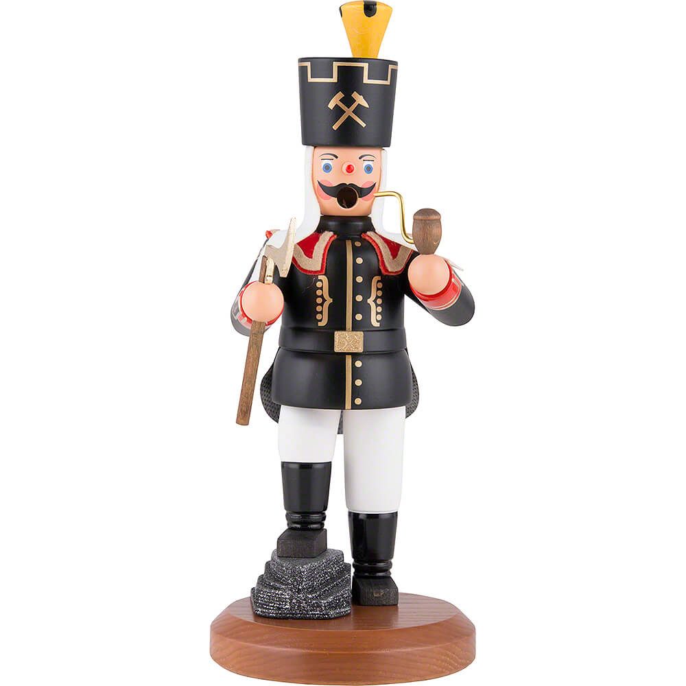 Holz- und Drechslerwaren Legler Räuchermännchen Bergmann Bergakademist mit Knickbein (22cm) Räuchermann von HoDreWa Le