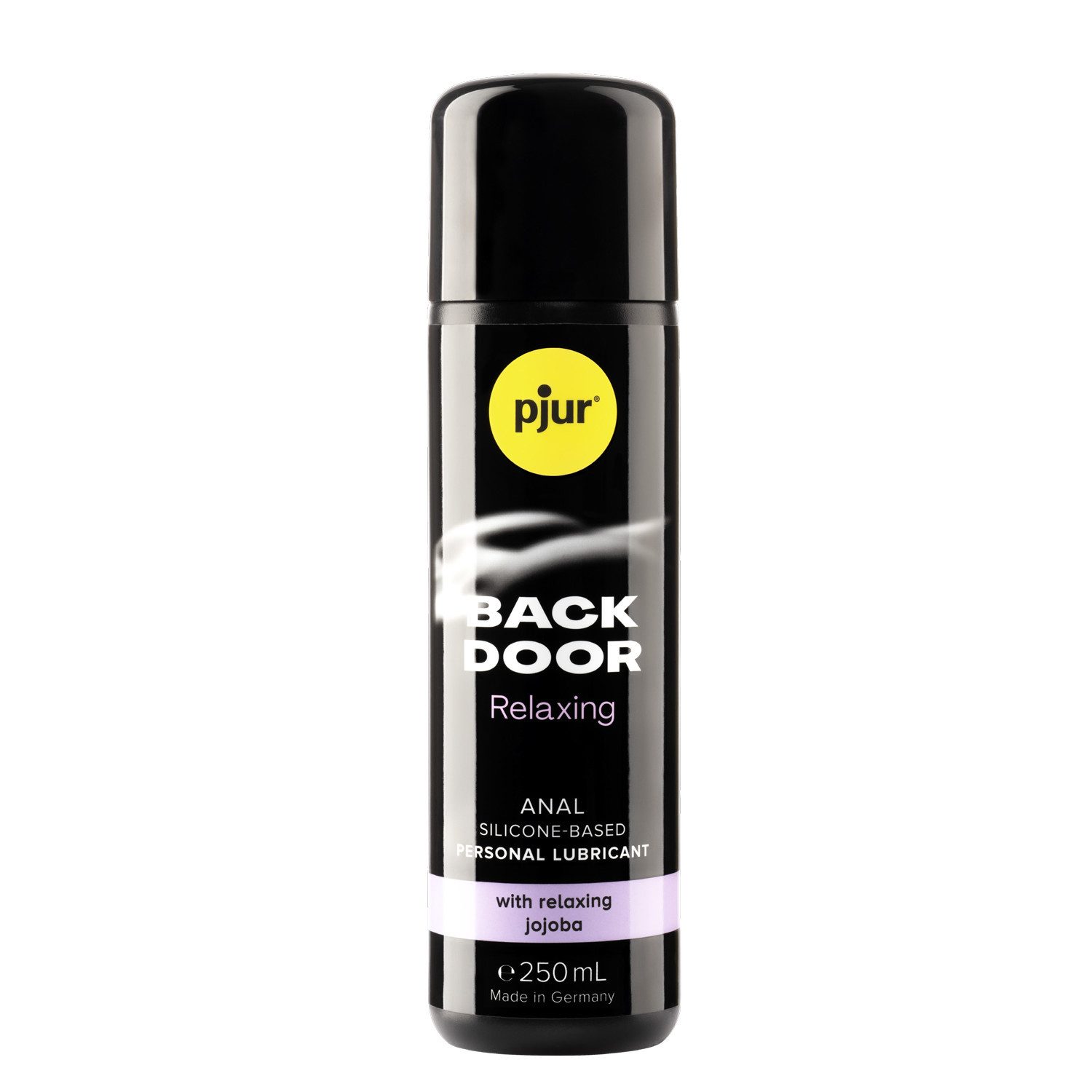 pjur Analgleitgel 11300, Back Door Relaxing Silicone Anal Glide - 250ml, für entspannten Analverkehr - mit Jojoba-Extrakt - Made in Germany
