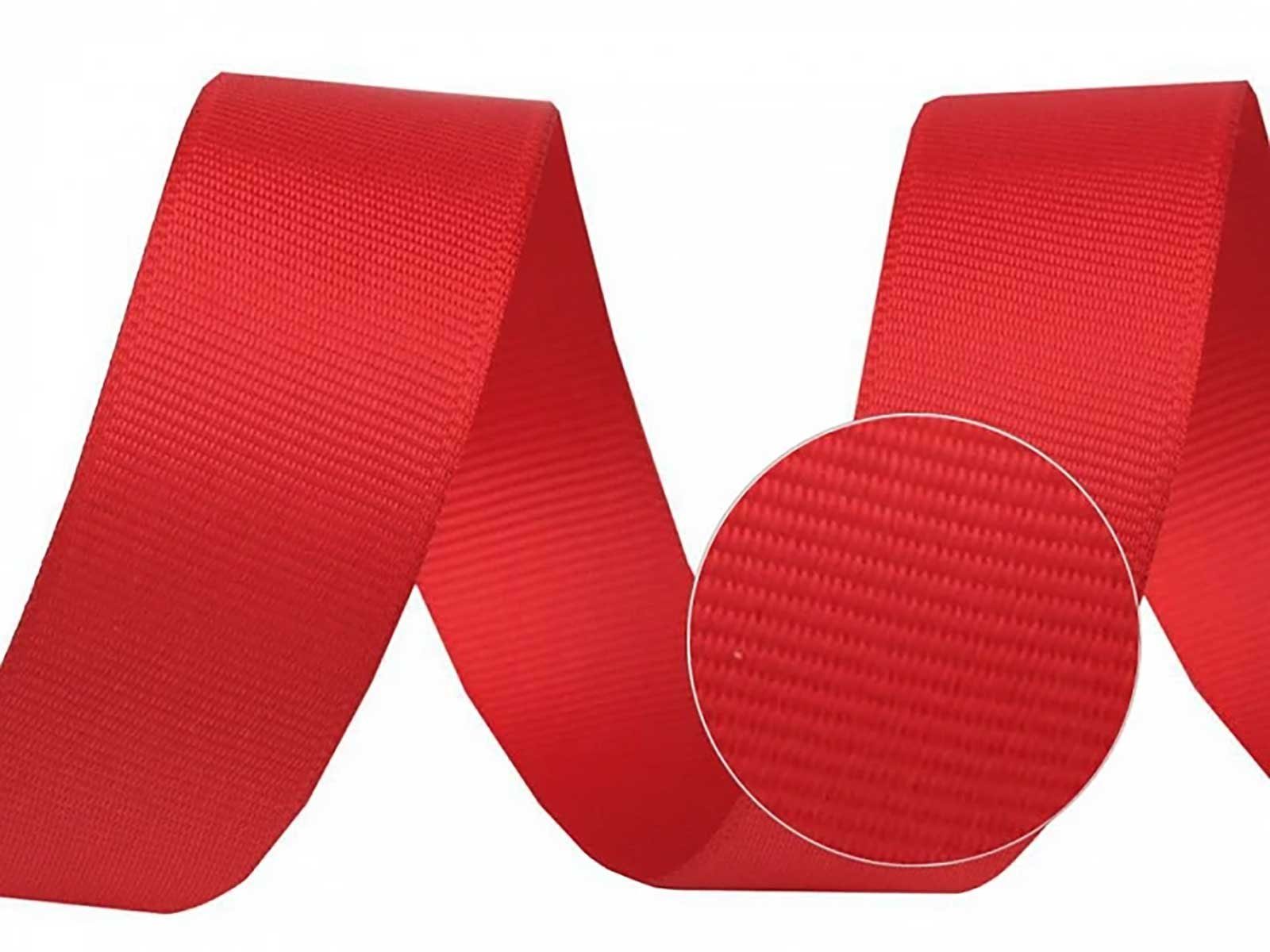 maDDma Webband 50m Ripsband Einfassband Stoßband Besatzband Hutband, weiß