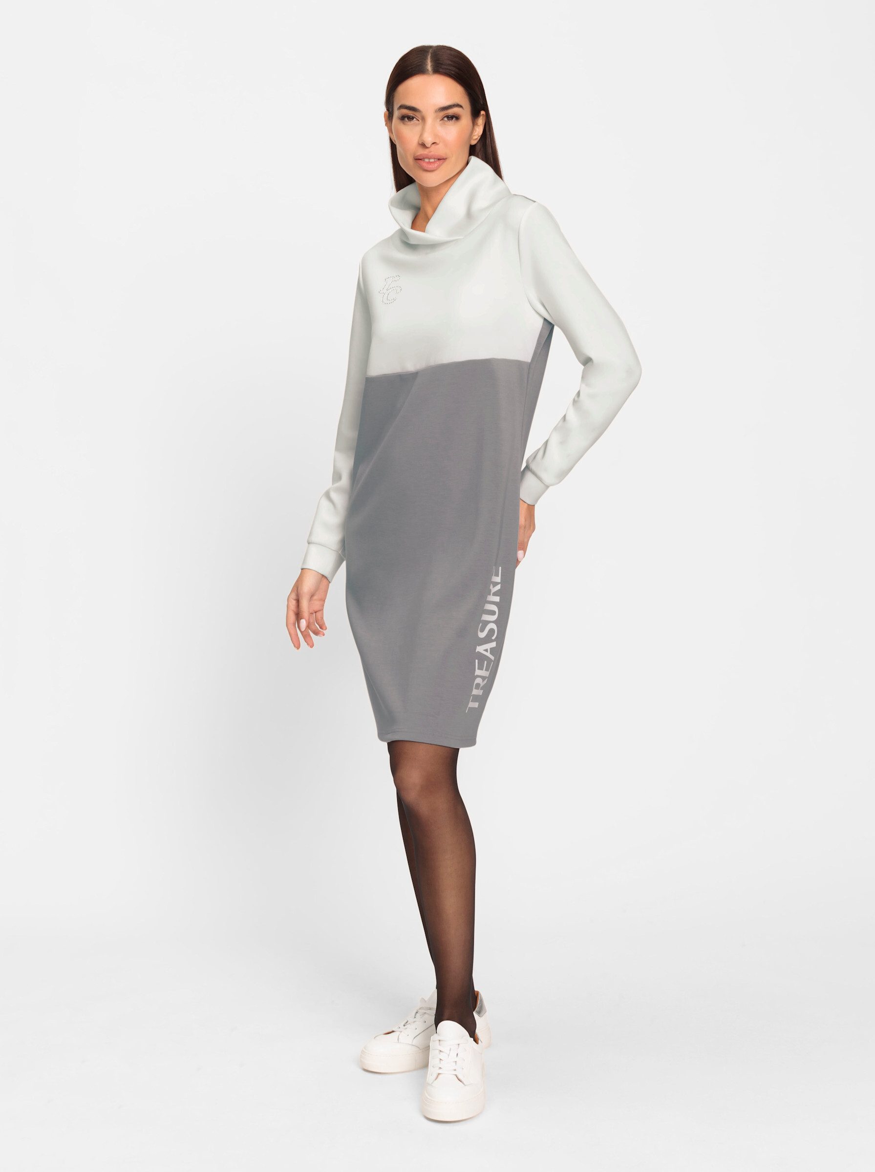 Jerseykleid Freizeitkleid