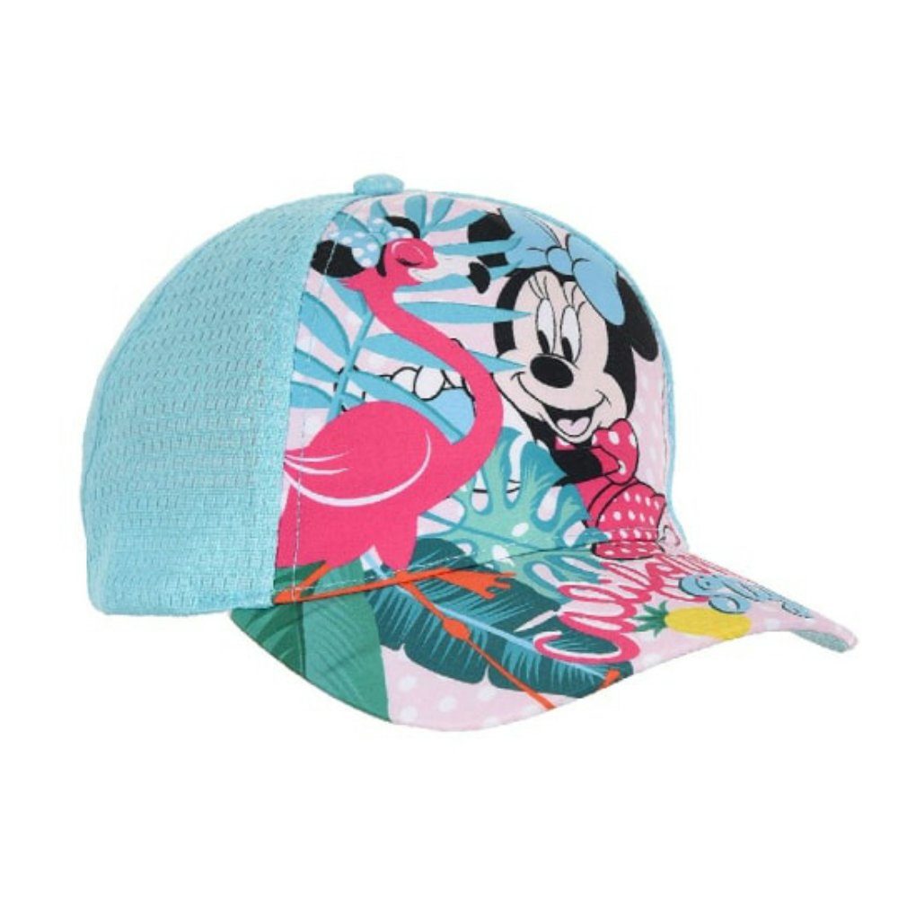 Kappe Blau zwei 52 Mouse Farben 54, Cap Basecap Gr. Disney erhältlich Maus bis Flamingo Minnie Baseball in Kinder Minnie