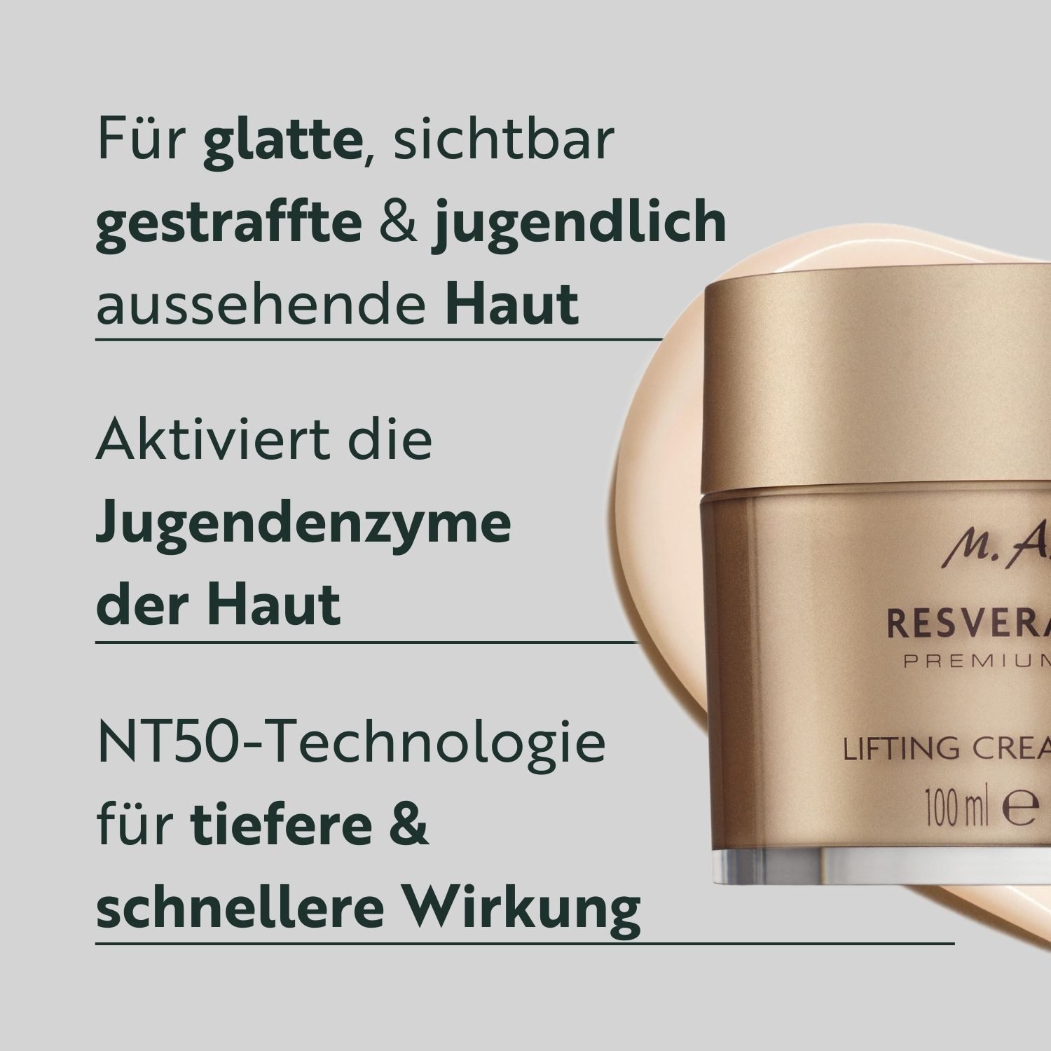 M. Asam Straffungspflege Resveratol Premium NT50 Lifting Cream 100ml