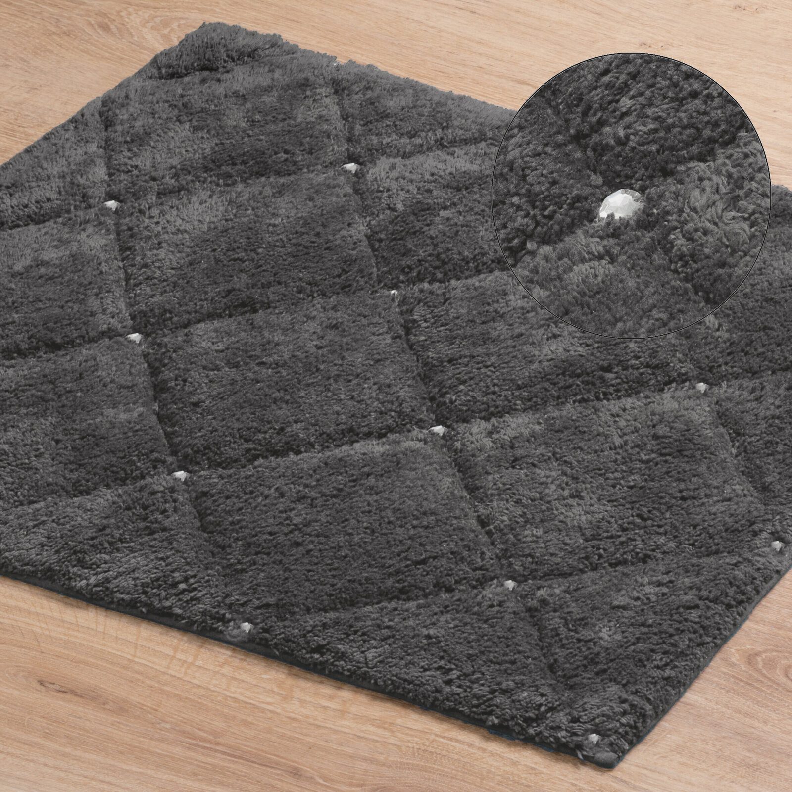 Eurofirany Teppich CHICK Eleganter Teppich Design Badematte Badeteppich Kri günstig online kaufen