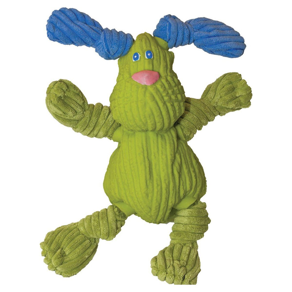 HuggleHounds Tierquietschie Hundespielzeug Bugsy Ruff-Tex