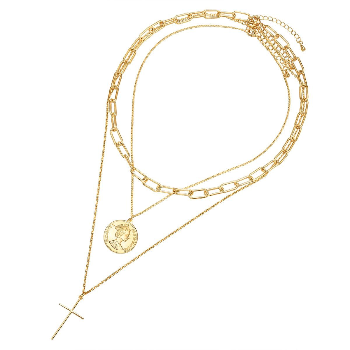 & gelbgold Jane Kette Lulu Collier