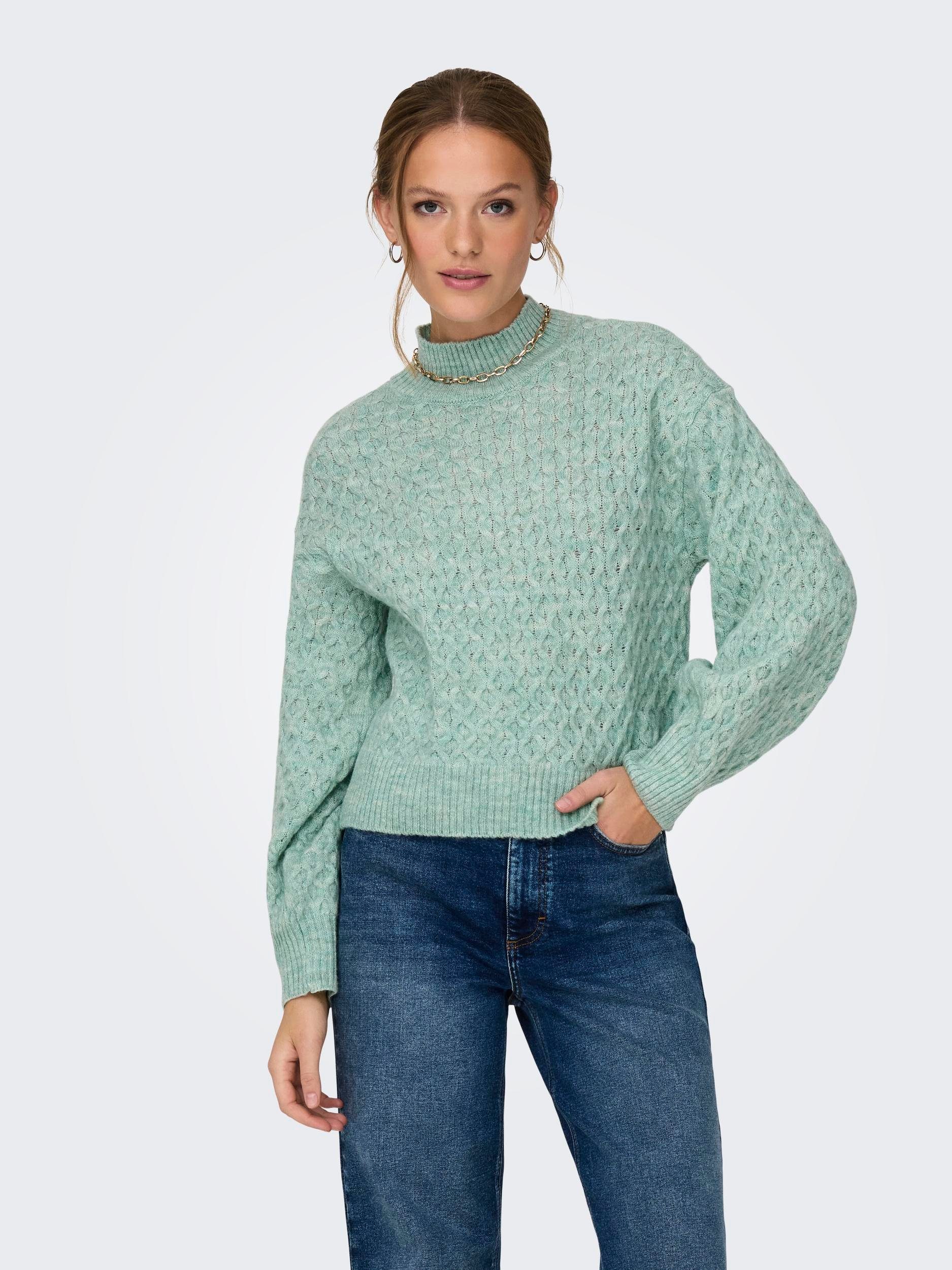 ONLY ONLFRIDA LIFE LS HIGHNECK - Trui - birch