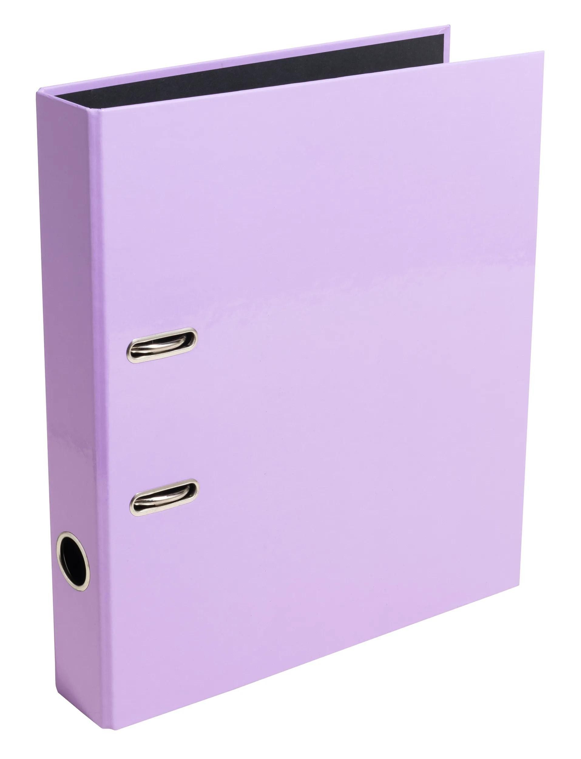 EXACOMPTA Aktenordner 10x Ordner Prem'Touch A4, Rückenbreite 50mm, Aquarel - Malve - 53465E, Ordner Papier Kollektion