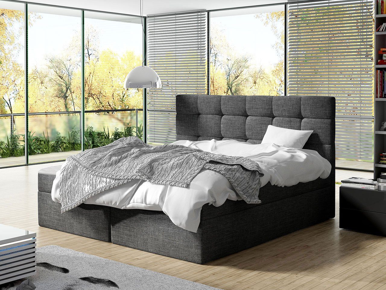 MIRJAN24 Boxspringbett Luanda (Bonell-Matratze und Topperr), günstig online kaufen