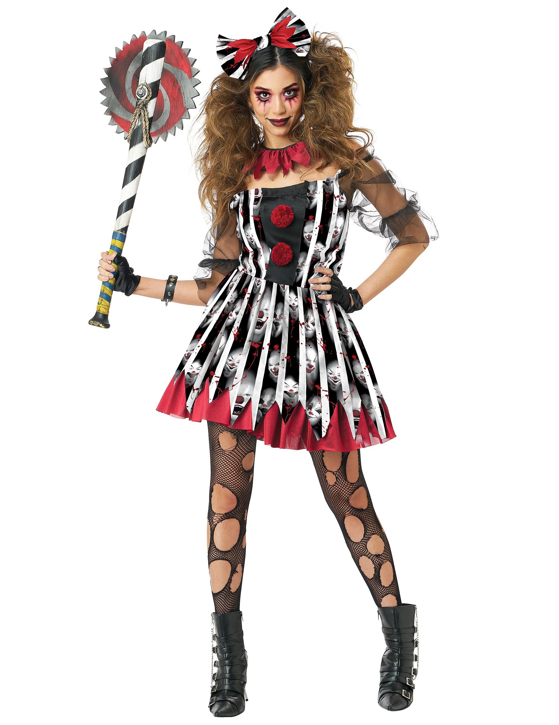 California Costumes Kostüm Clownkostüm, deluxe - Damen