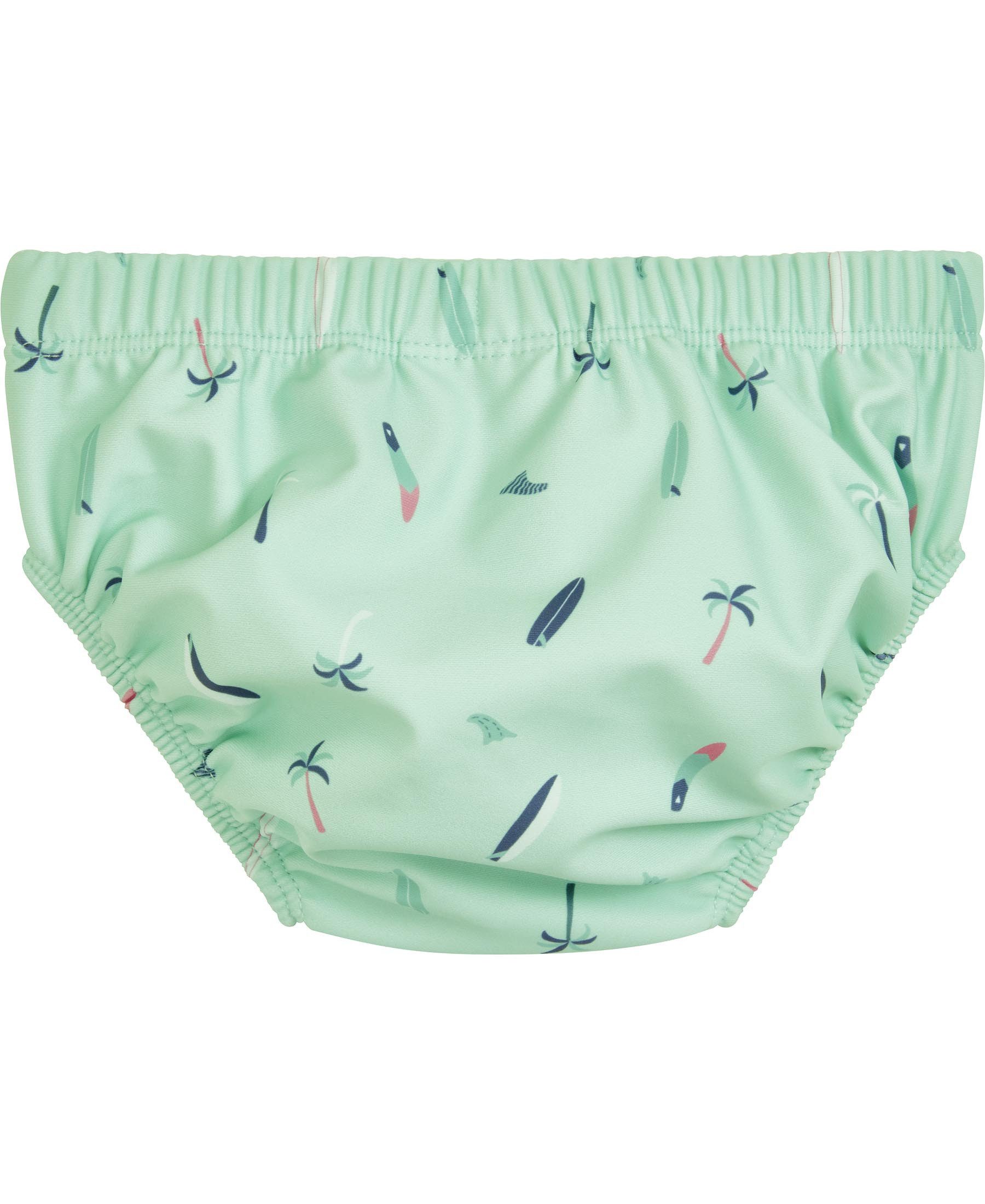 Playshoes Badehose UV-Schutz Schwimmwindel Surfbrett Palme