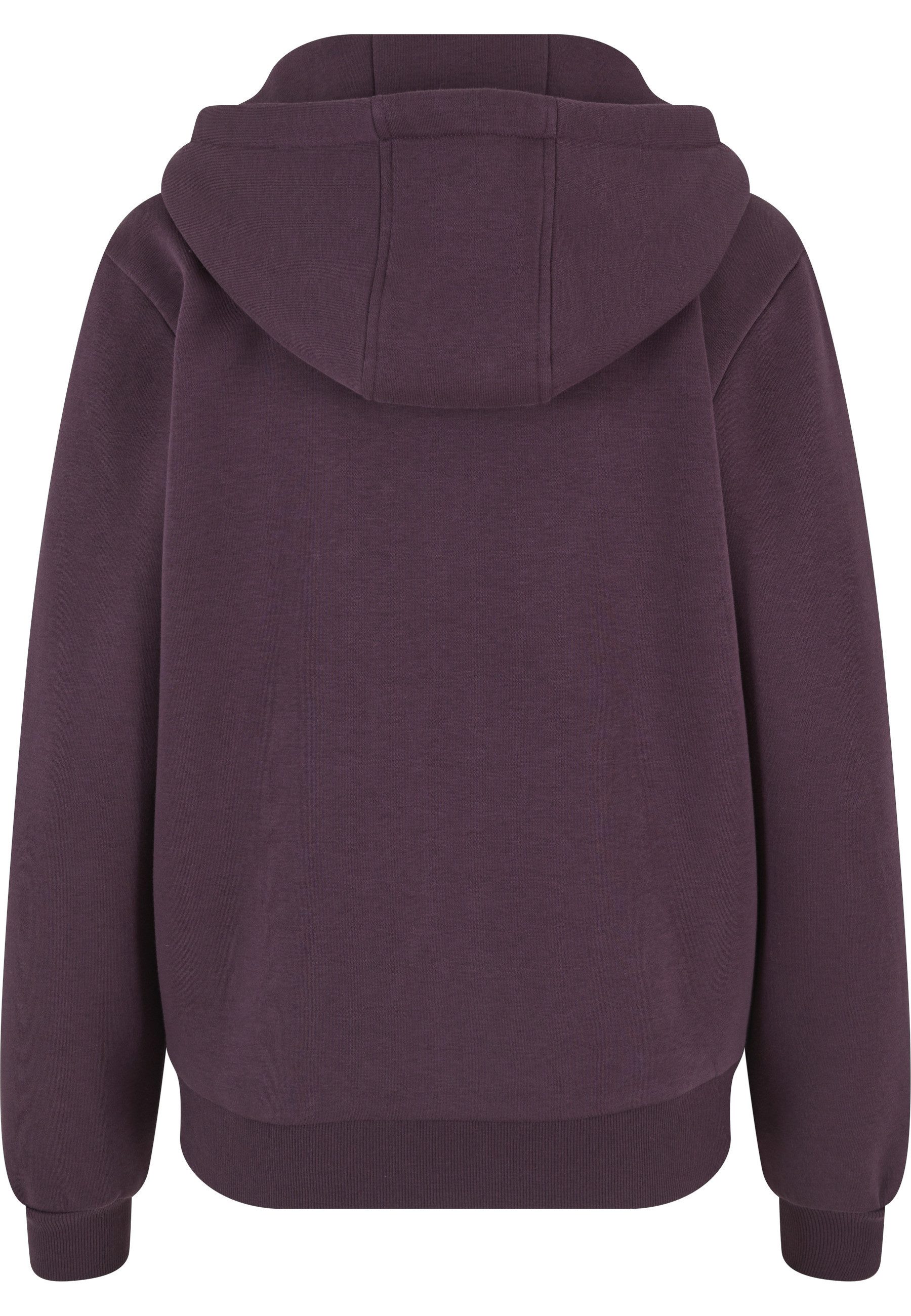 URBAN CLASSICS Sweatjacke Urban Classics Ladies Fluffy Zip Cardigan