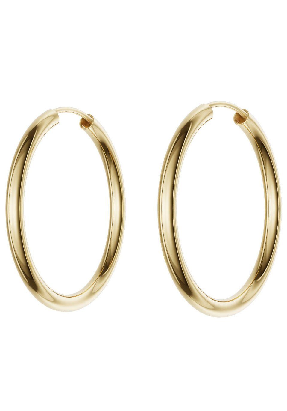 Firetti Paar Creolen Schmuck Geschenk Silber 925 2,5 mm breit, Made in Germany