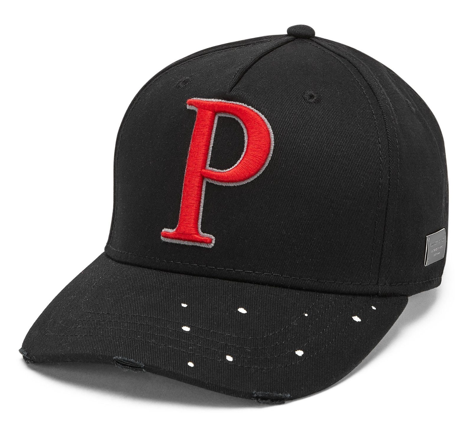 PHILIPP PLEIN Baseball Cap Philipp Plein Paint Logo Patch Baseballcap