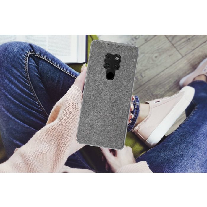 MuchoWow Handyhülle Beton - Muster - Zement - Vintage - Textur - Rustikal Phone Case Handyhülle Huawei Mate 20 Silikon Schutzhülle OR12349
