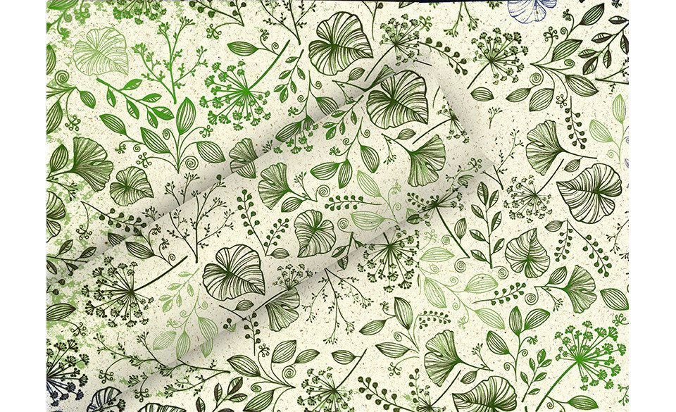 Braun+Company Atelier Geschenkpapier Braun & Company Geschenkpapier grün 1,5 m x 70 cm