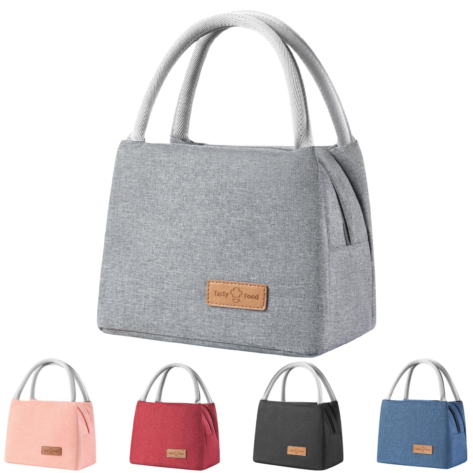 Agger Kühltasche Lunchtasche Isolierte Lunchbox Bag, Wasserdicht Vespertasche, Kühltasche Herren Damen,Tragbar wasserdichtes Lunch Tasche