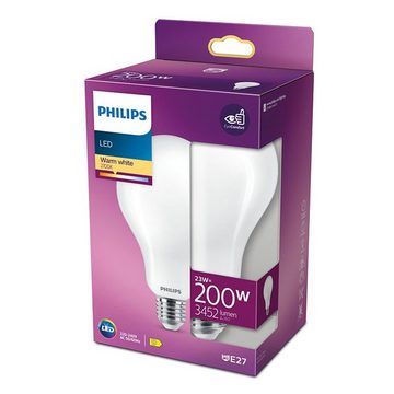 Philips LED-Leuchtmittel E27 LED Lampe A195 23W wie 200W, E27, Warmweiß